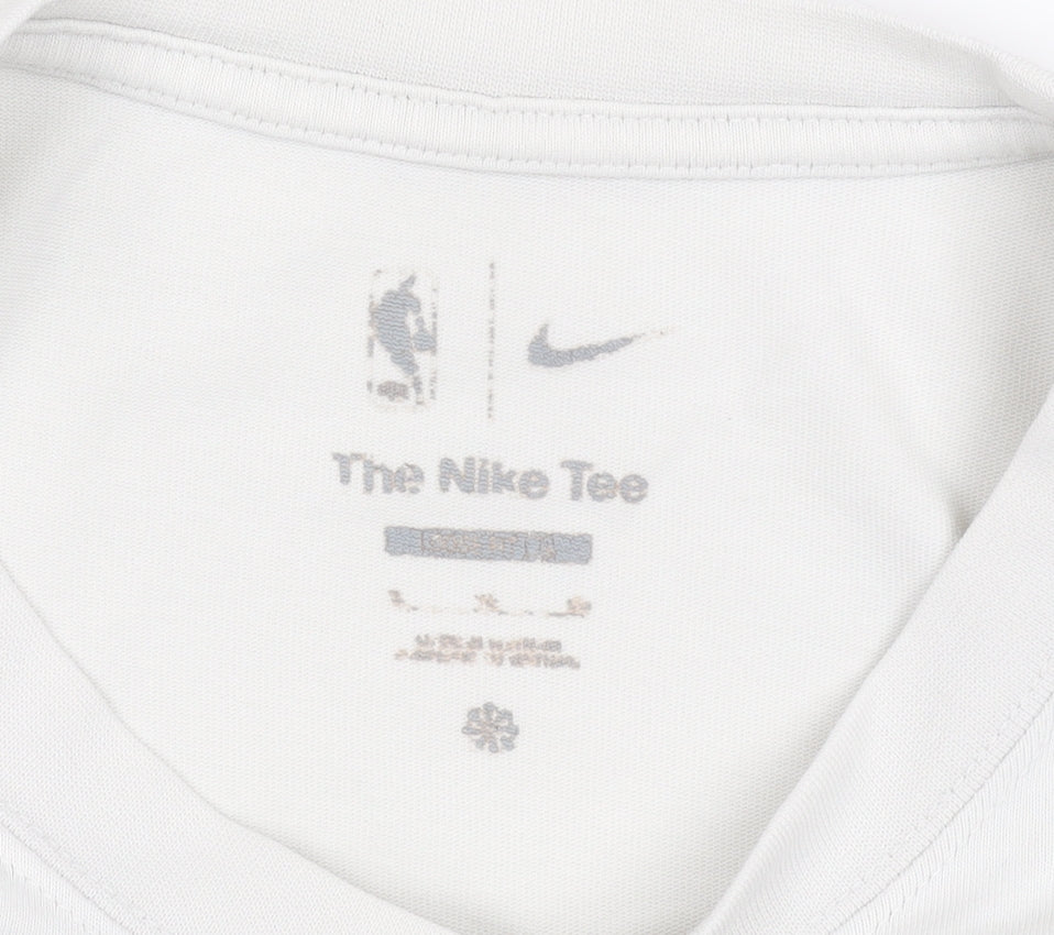 Nike Men’s White NBA Protect Home Court Graphic T-Shirt Size L