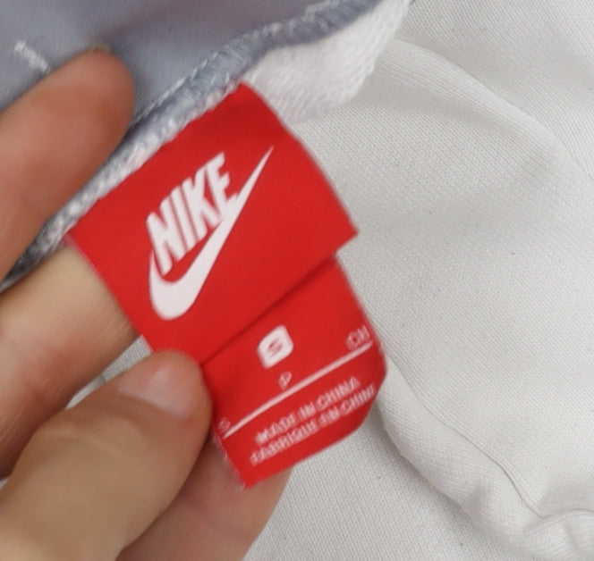 Nike Men's White Jogger Sweatpants Small Cotton Blend Activewear