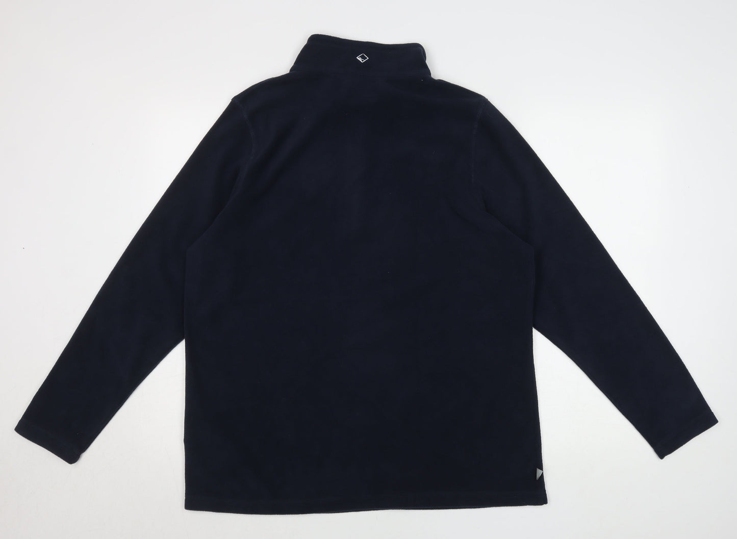 Regatta Women’s Navy 1/4 Zip Fleece Sweatshirt UK 18 Polyester Outdoor