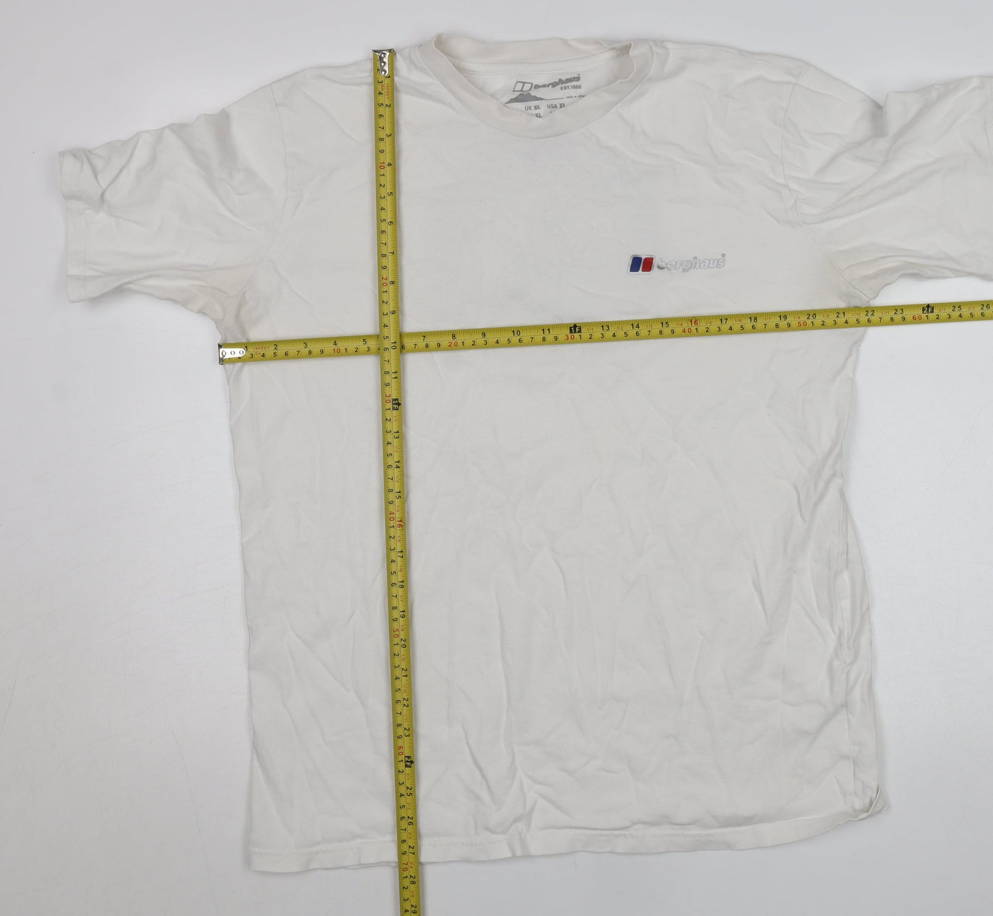 Berghaus Men's White XL Organic Cotton Outdoor Expedition T-Shirt