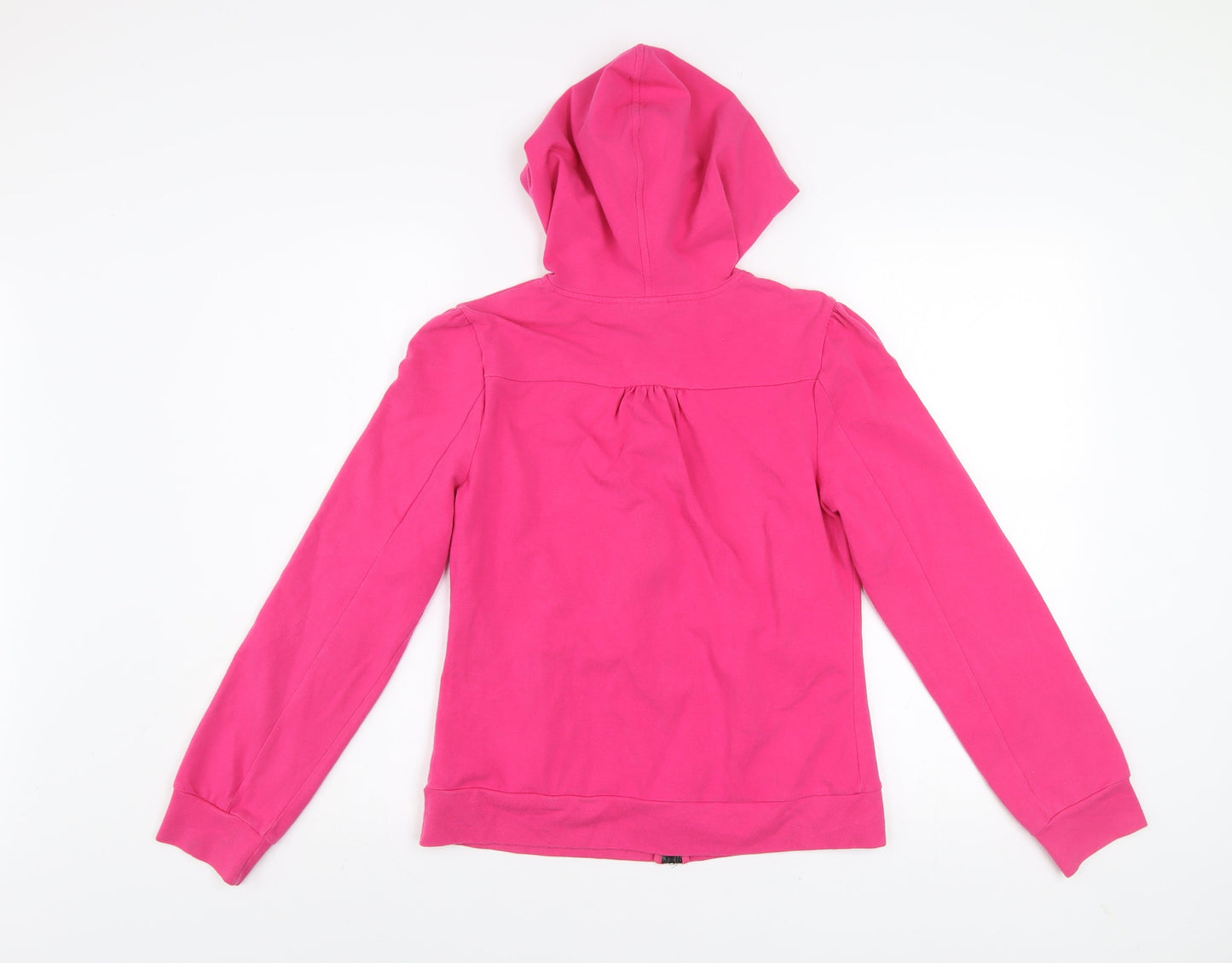 Fila Sport Women’s Pink Full Zip Hoodie Size M Cotton Blend