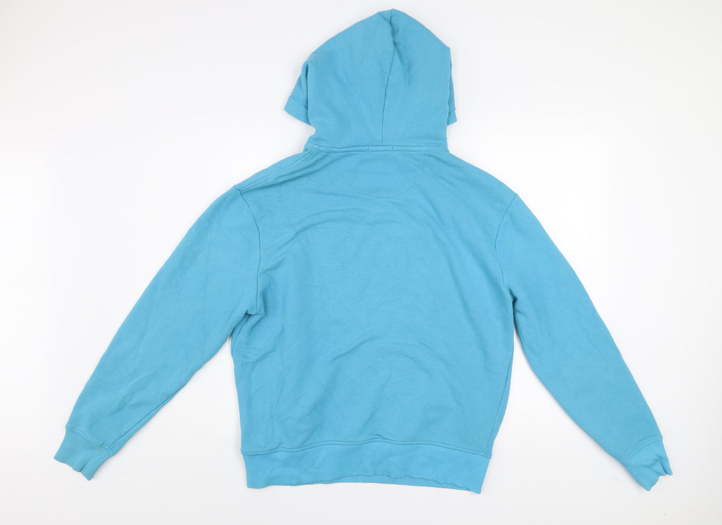 Jack Wills Men's Blue Pullover Hoodie Size S Oversized Fit