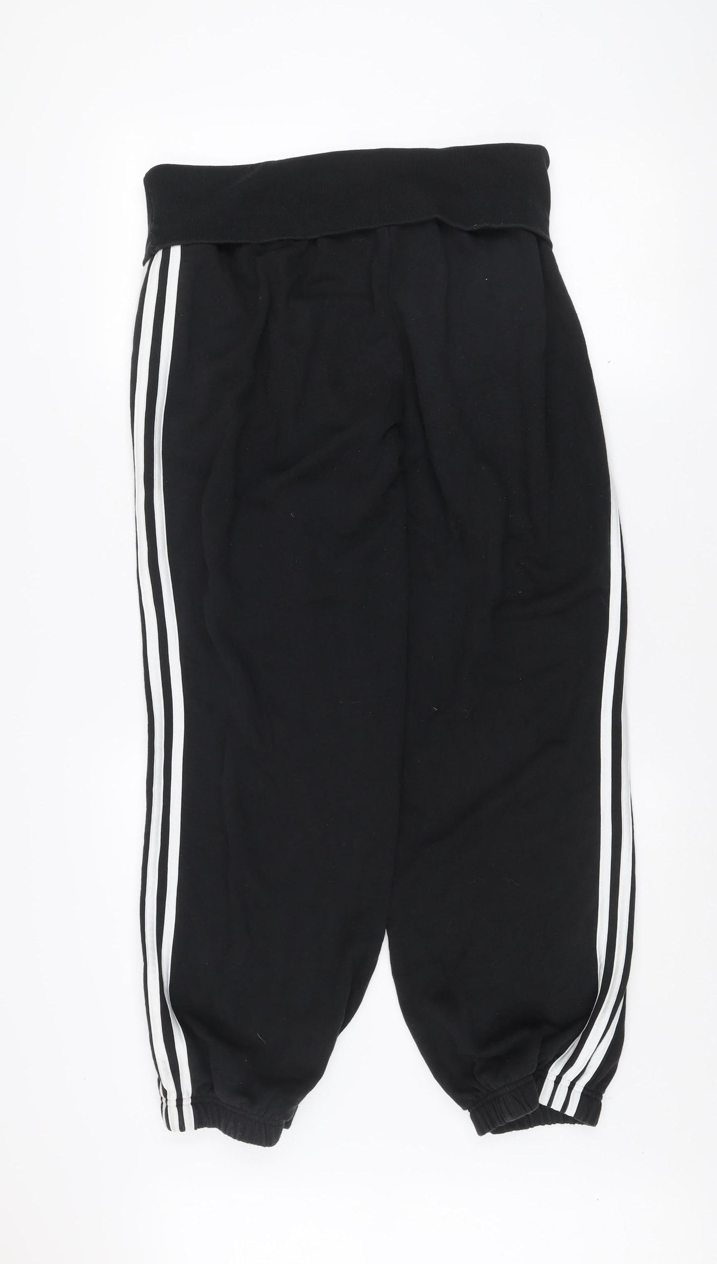 Adidas Women's Black Jogger Trousers Size 16-18 Elastic Waist Activewear