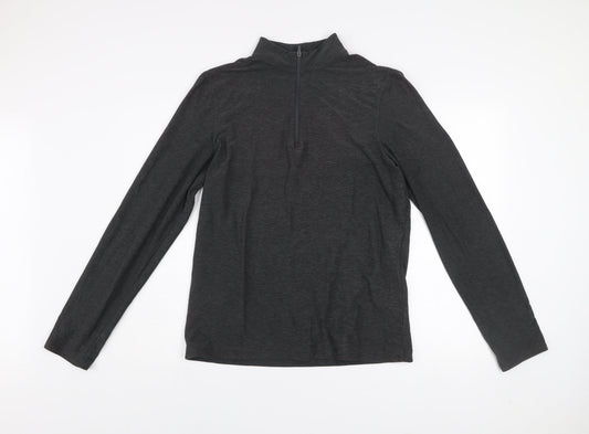 Kyodan Golf Men's Grey 1/2 Zip Long Sleeve Pullover Sweatshirt Size S