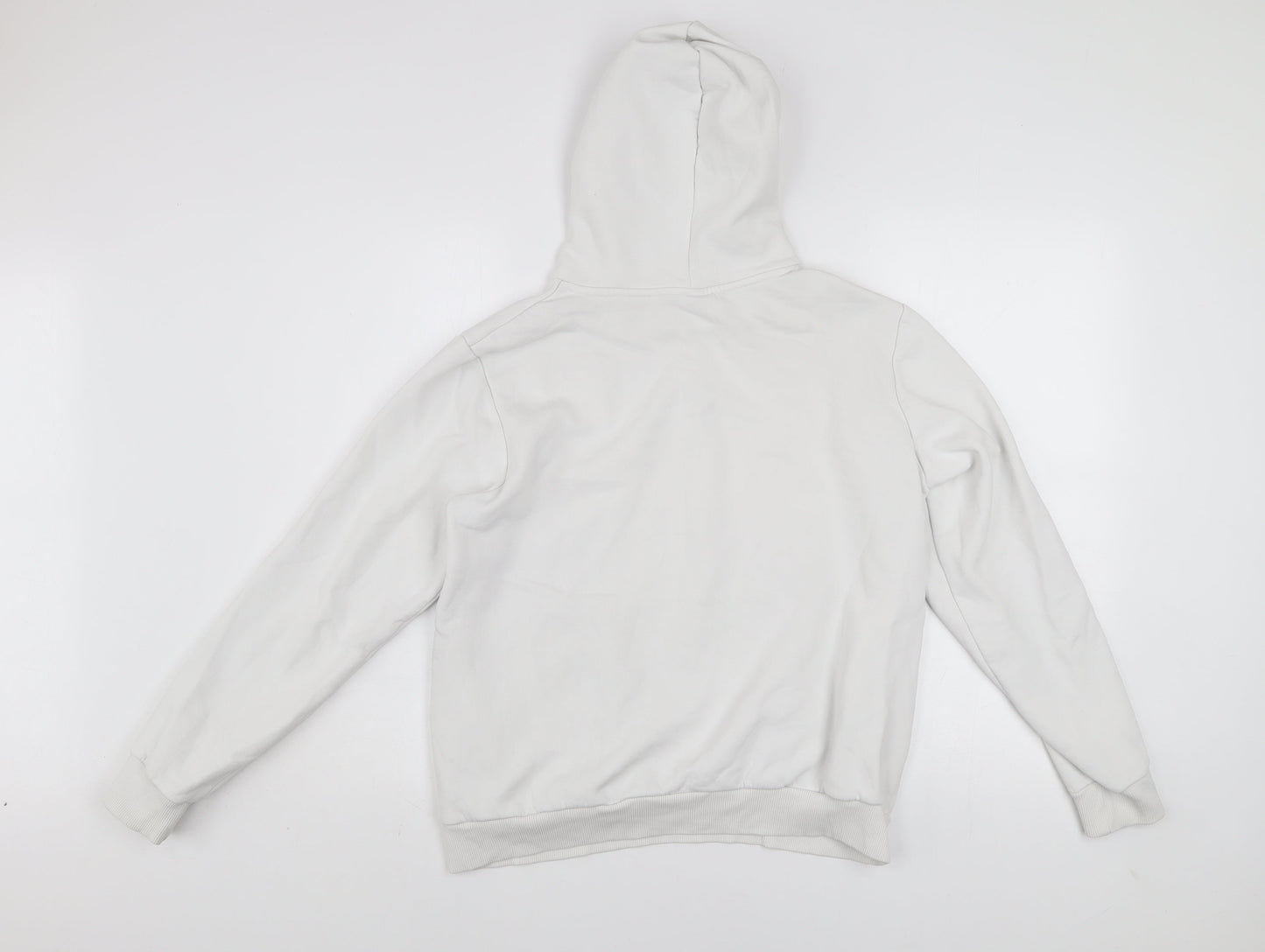 Womens UK XL Regular PUMA White Pullover Hoodie