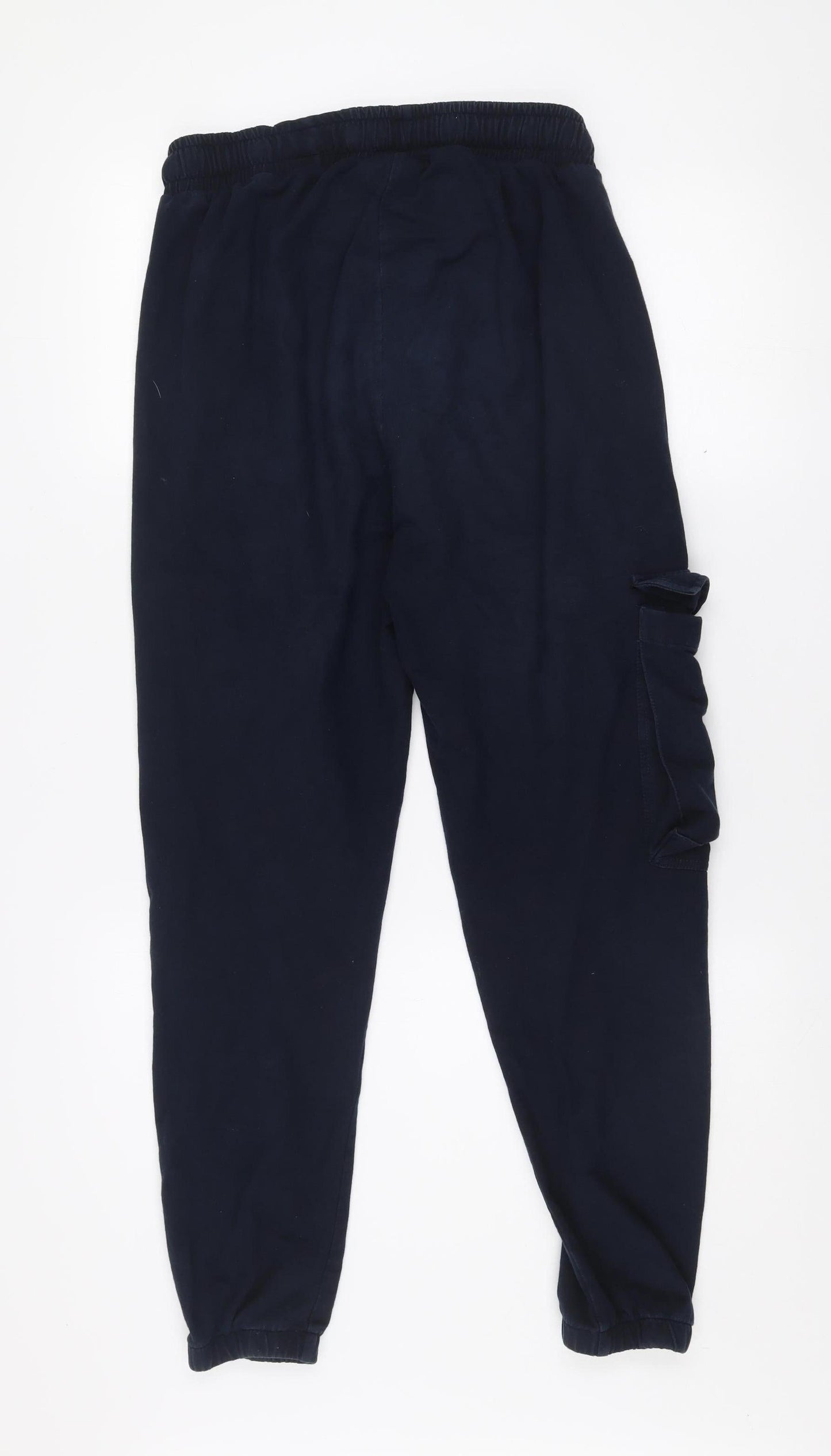 Comma Men’s Navy Blue Jogger Sweatpants Size M with Cargo Pocket