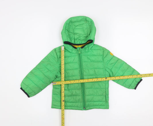 Baby GAP Unisex Green 18-24 Months Hooded Puffer Jacket