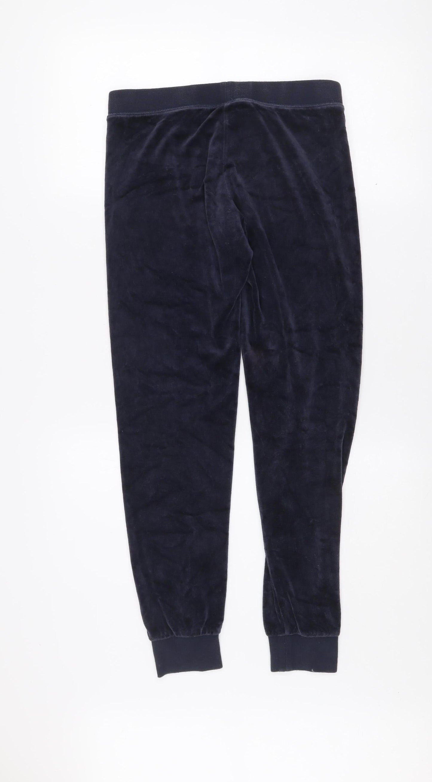 Juicy Couture Black Label Navy Velour Joggers XS Women's Activewear