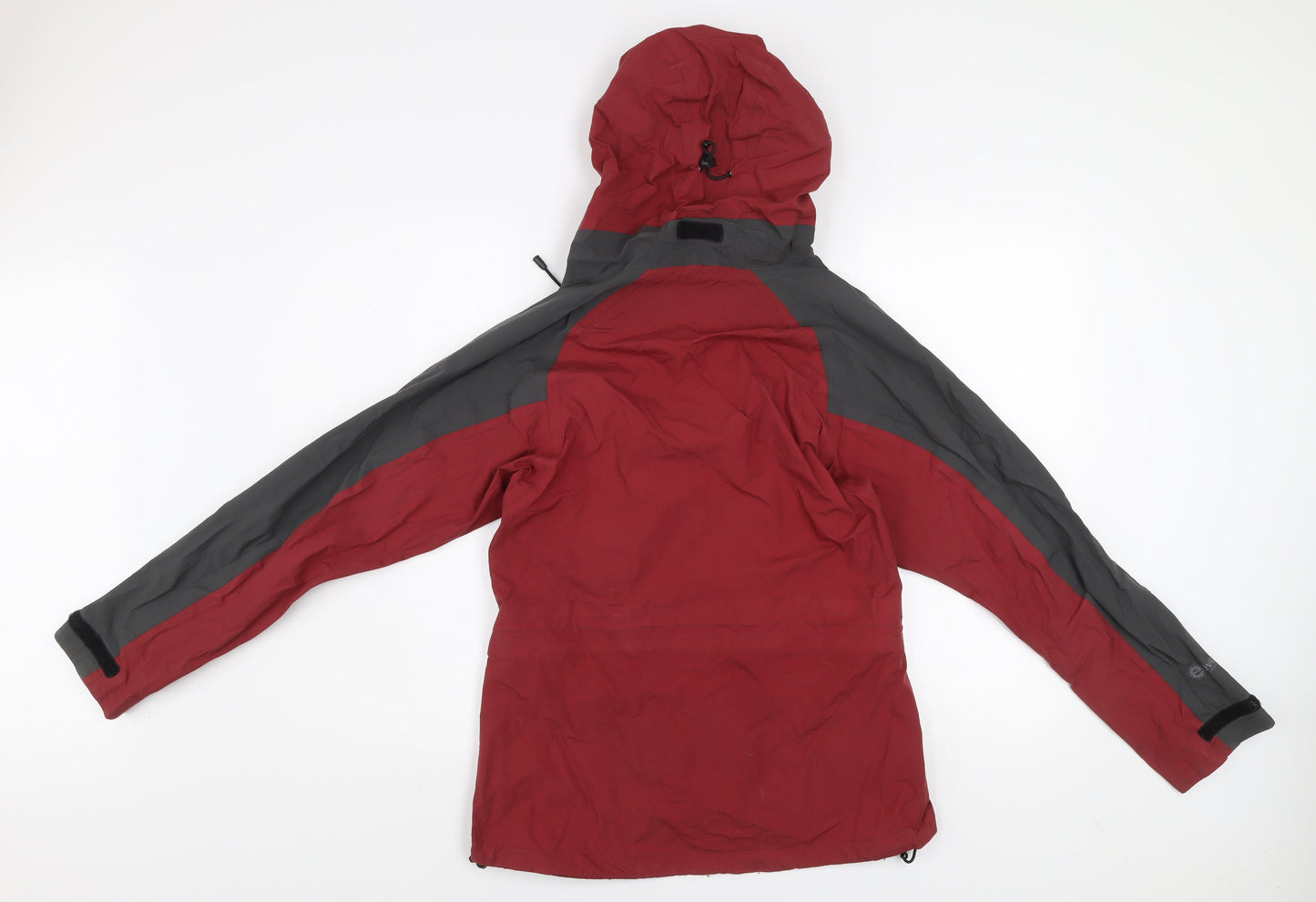 Rab Women's Red Waterproof Rain Jacket Size 10 Hooded Outdoor Coat