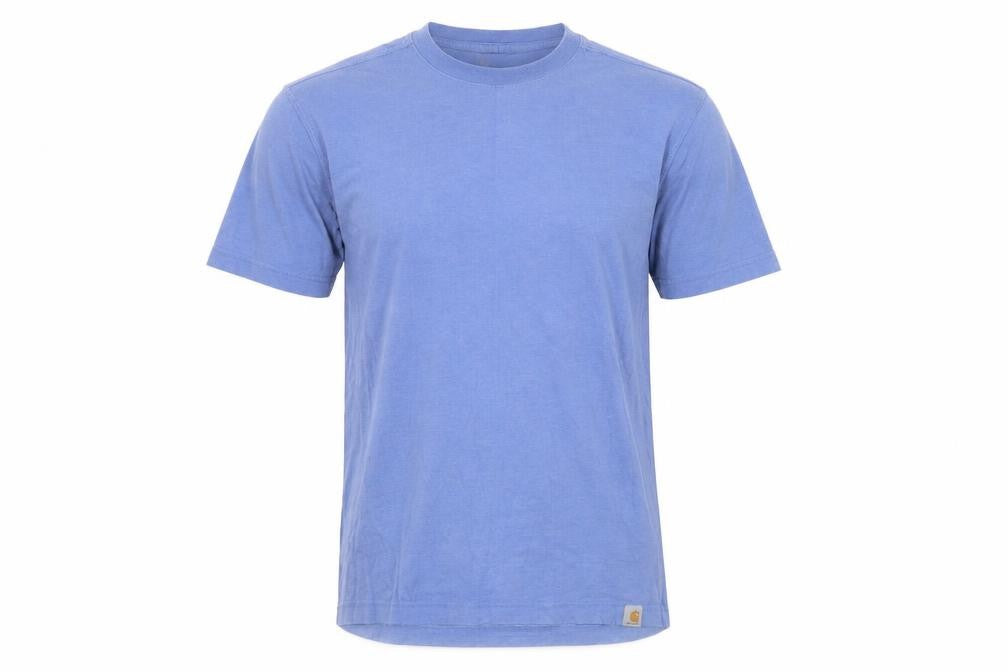 Mens UK Size S Carhartt Blue  Cotton Blend T-Shirt