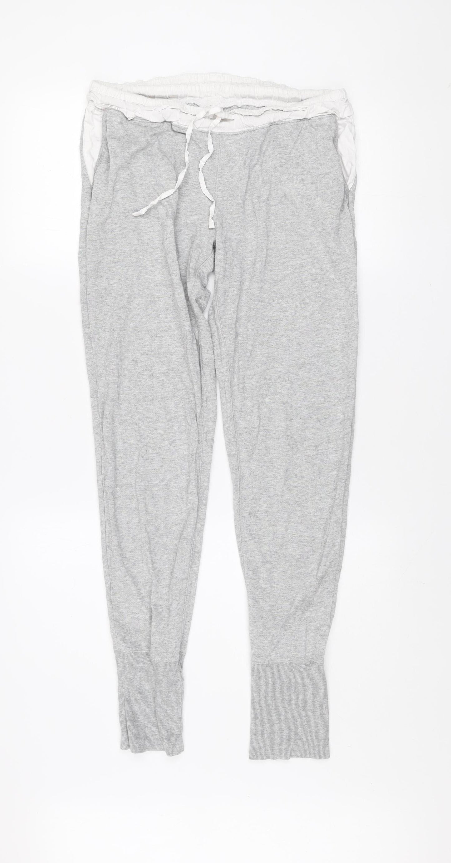 GapBody Women's Grey Jogger Sweatpants Medium Cotton Blend