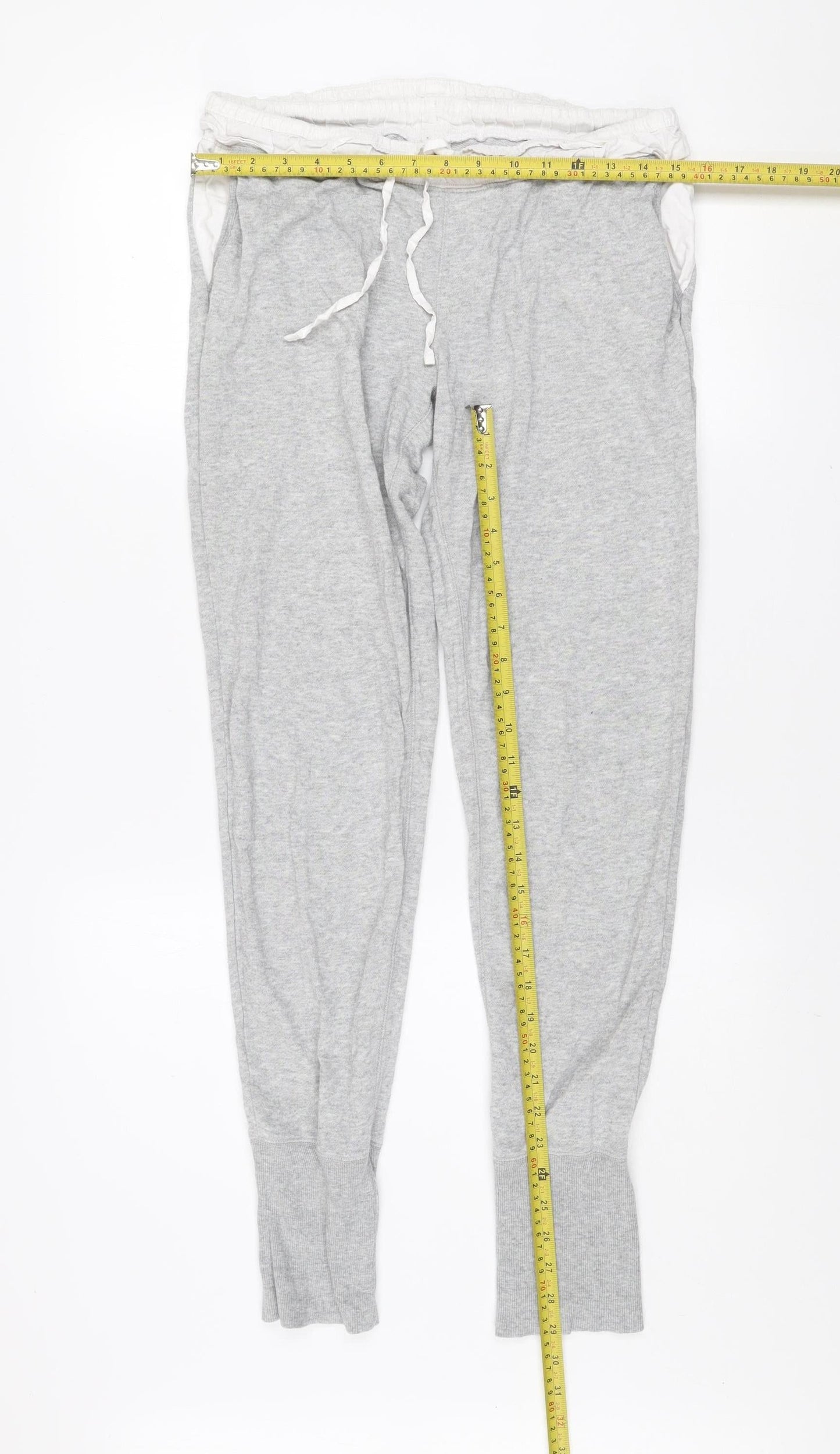 GapBody Women's Grey Jogger Sweatpants Medium Cotton Blend