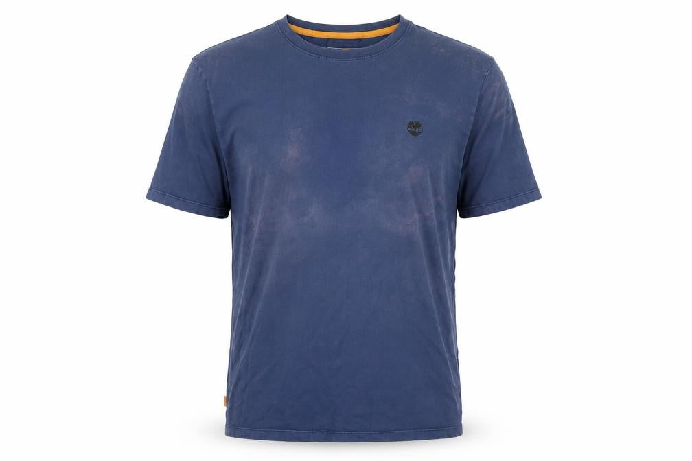 Mens UK Size L Timberland Blue  Cotton T-Shirt