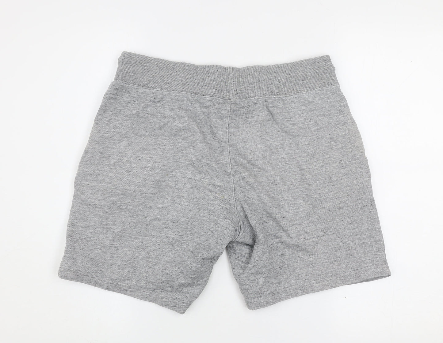 Champion Men's Grey Medium Athletic Shorts 100% Cotton Drawstring