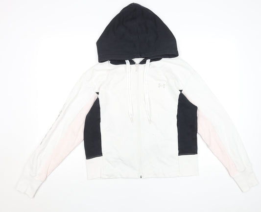 Under Armour Women's Multicoloured Small Hooded Track Jacket