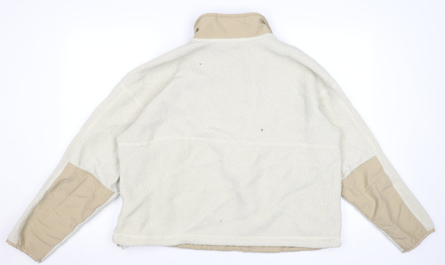 The North Face Womens Beige Fleece Pullover Sweatshirt XL
