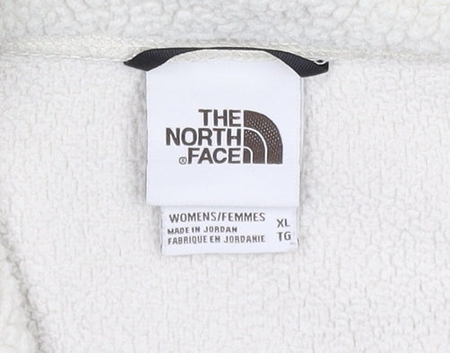The North Face Womens Beige Fleece Pullover Sweatshirt XL