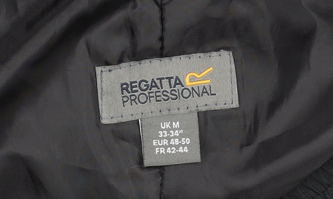 Regatta Men's Black M Waterproof Rain Trousers Hiking Outdoor
