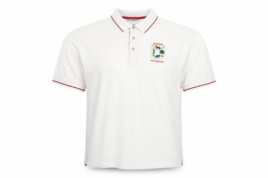 Kustom Kit Men’s White XL Polo Shirt Ryston Pitch & Putt Embroidered Golf Top