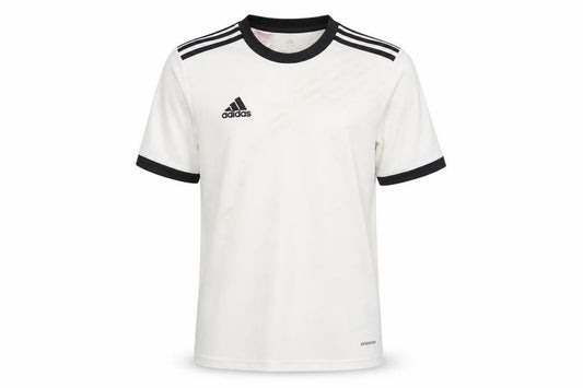 Adidas Boys White Short Sleeve AEROREADY Football Training T-Shirt 13-14 Years