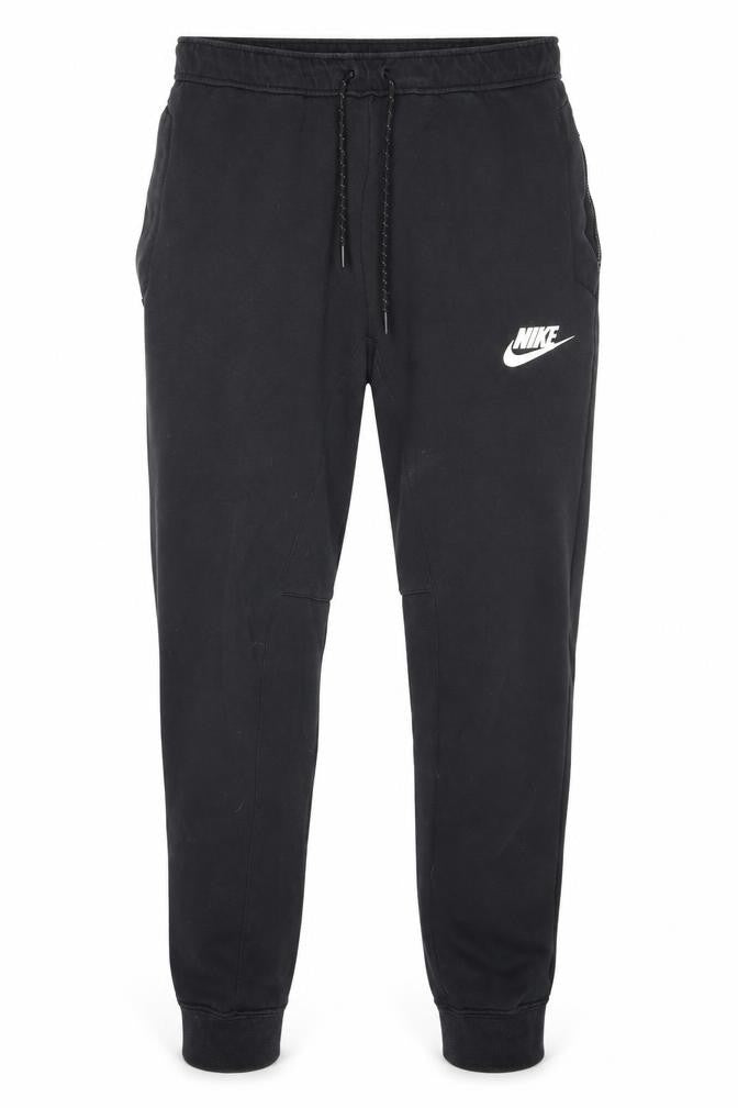 Nike Men's Black S Jogger Sweatpants with Drawstring and Pockets