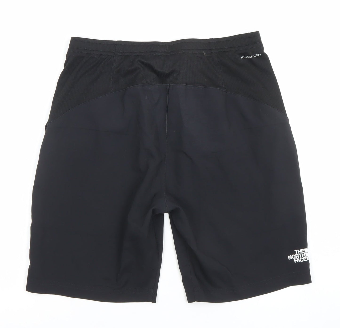 The North Face Boys Black L Athletic Shorts Quick Dry Polyester