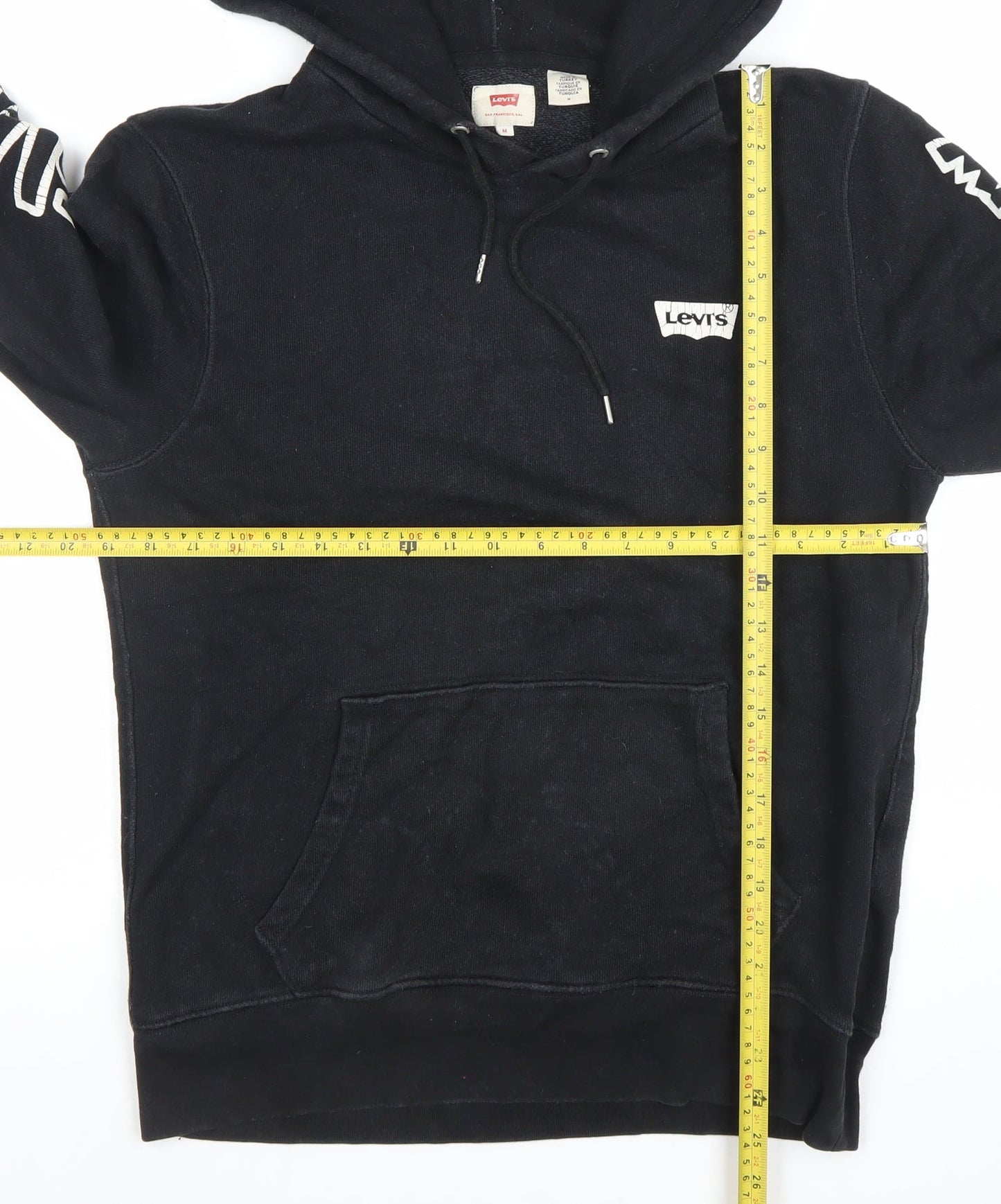 Levi's x Disney Men's Black Pullover Hoodie Size M Mickey Graphic