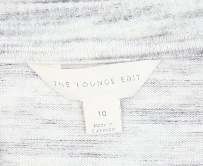 Marks and Spencer Women’s Grey Long Sleeve Relaxez-Vous T-Shirt Size 10