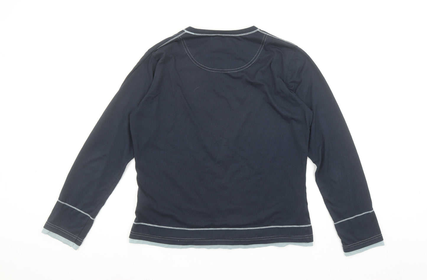 Berghaus Women's Blue Long Sleeve Crew Neck Outdoor T-Shirt Size 16