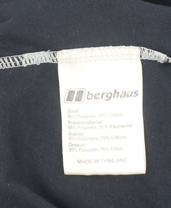 Berghaus Women's Blue Long Sleeve Crew Neck Outdoor T-Shirt Size 16