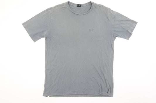 Hugo Boss Men's Grey XL Crew Neck Cotton Short Sleeve T-Shirt