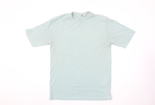 Only & Sons Men’s Light Green Organic Cotton Short Sleeve T-Shirt M