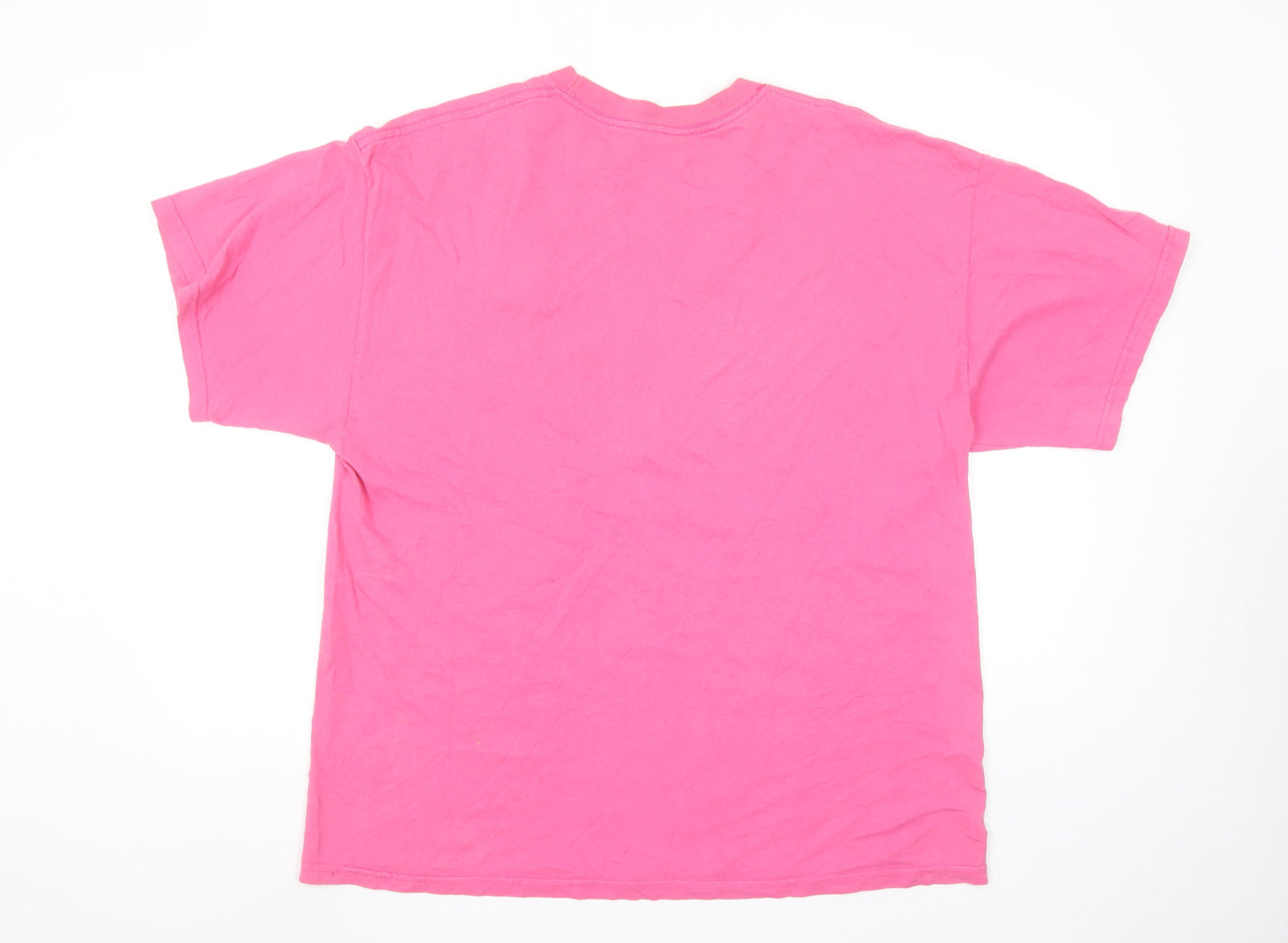 M&O Knits Womens Pink Minnie 1928 Florida Cotton T-Shirt XL