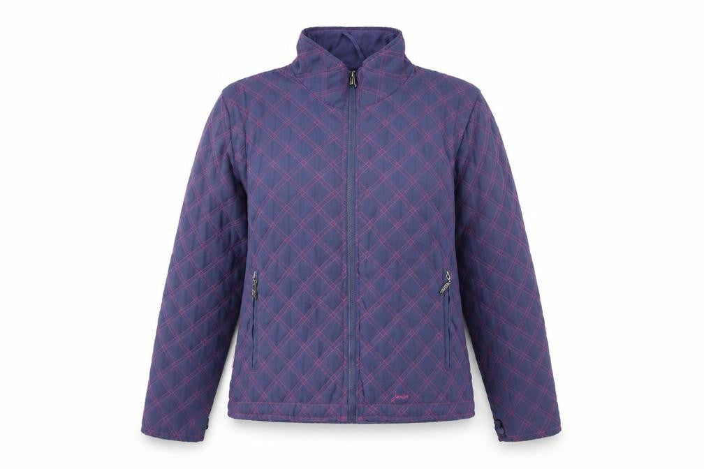 Womens UK Size L Regular Joules Blue Polyester Jacket