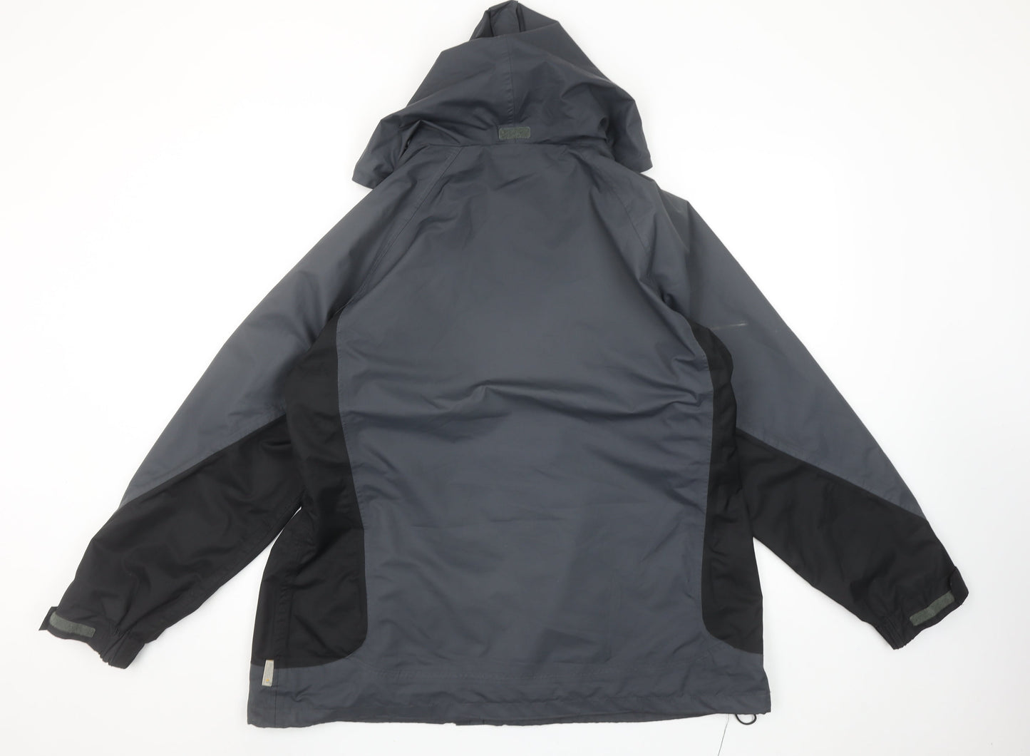 Regatta Women’s Grey Waterproof Hooded Rain Coat Size 18