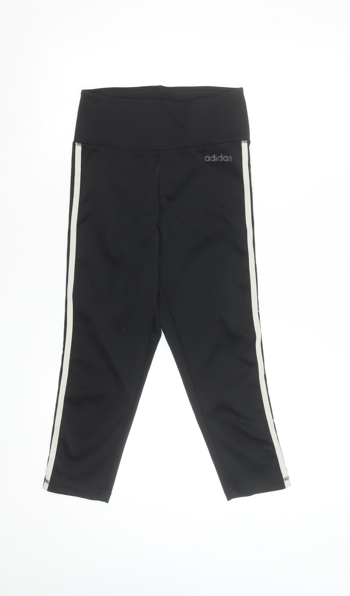 Adidas Womens Black Climalite Capri Leggings Size S 8-10