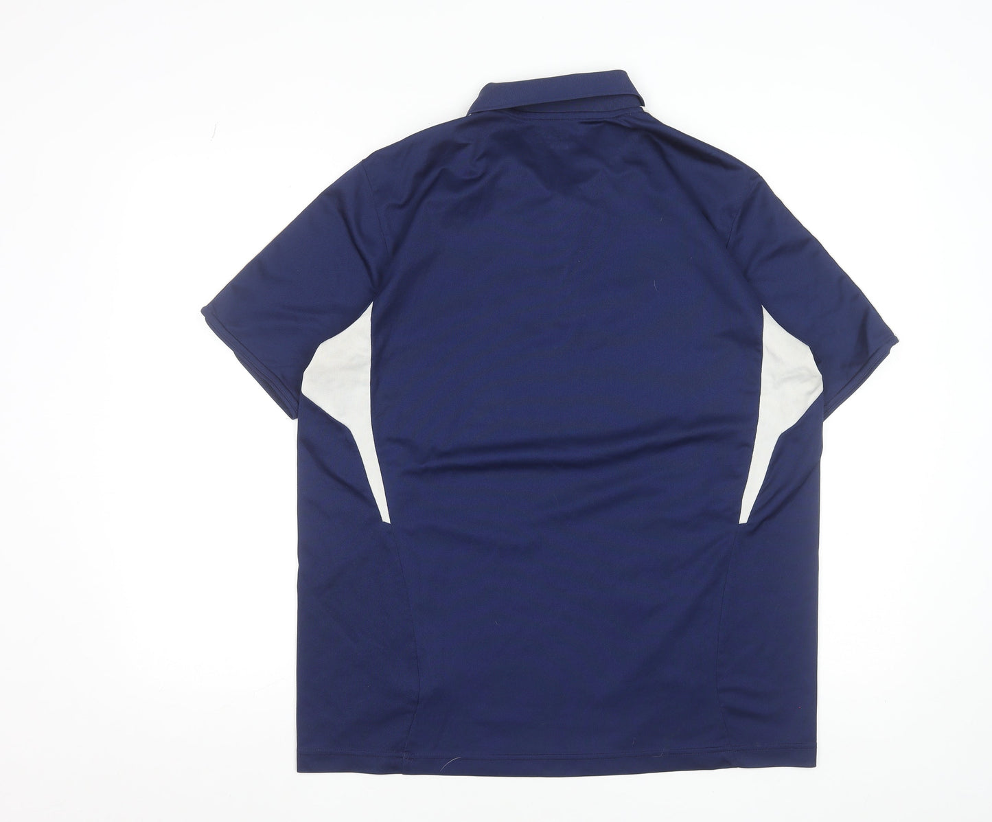 Adidas Men’s Blue 2XL Climalite Football Polo Shirt