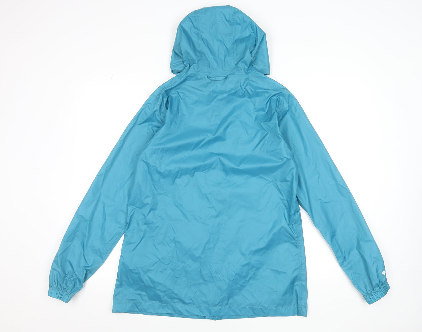 Regatta Women Blue Waterproof Hooded Rain Jacket Size 14