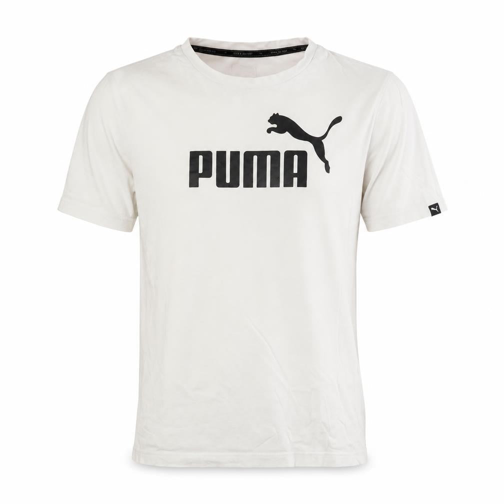 Mens UK Size S PUMA White  Cotton T-Shirt