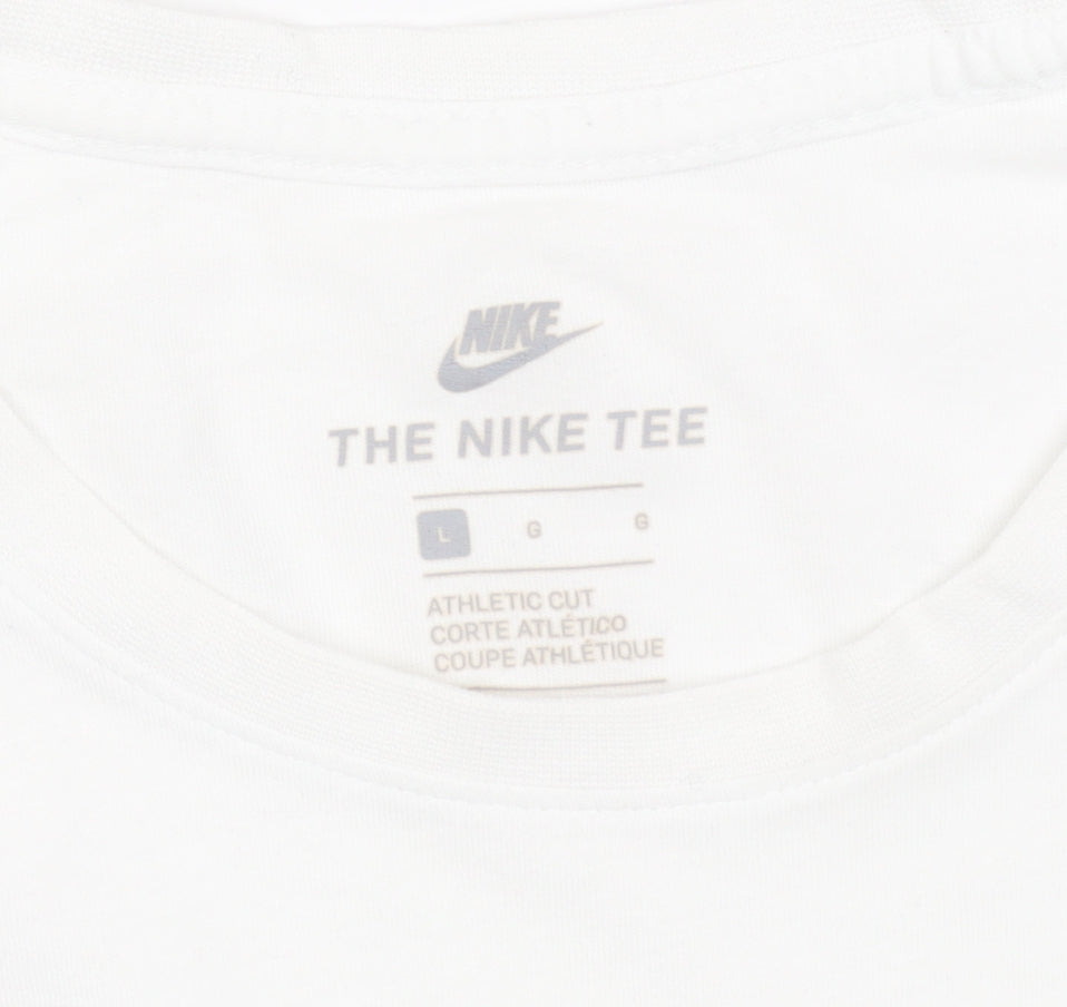 Nike Men's Multicoloured L Athletic Fit Crew Neck Graphic T-Shirt