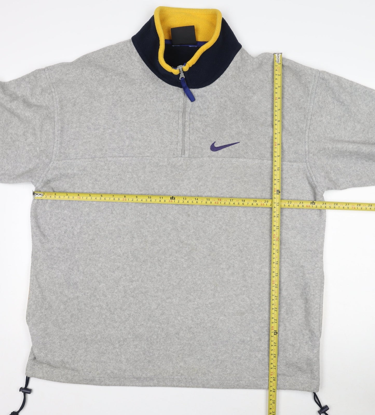 Nike Premier Men's Grey Fleece 1/2 Zip Activewear Jacket Size L