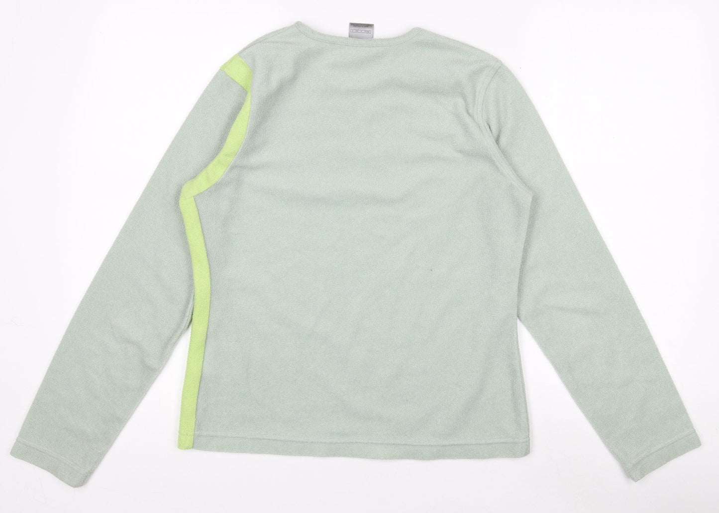 Nike Women Green Fleece Pullover Sweatshirt Size S