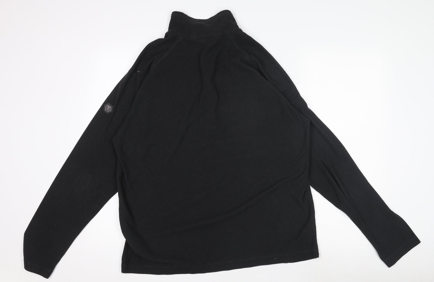 Regatta Men's Black XL 1/4 Zip Fleece Pullover Sweatshirt