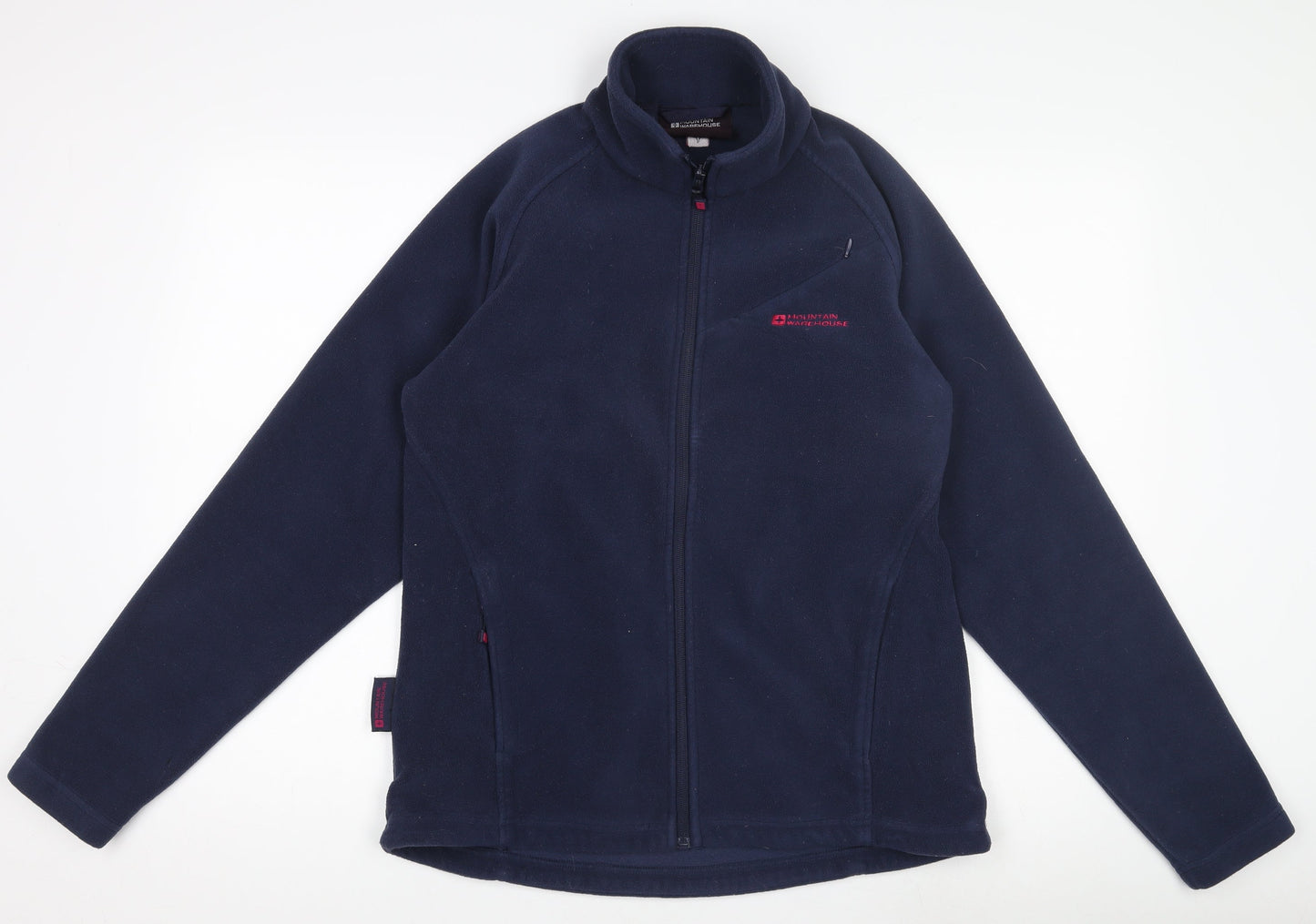 Mountain Warehouse Women's Blue Fleece Full Zip Jacket UK 12