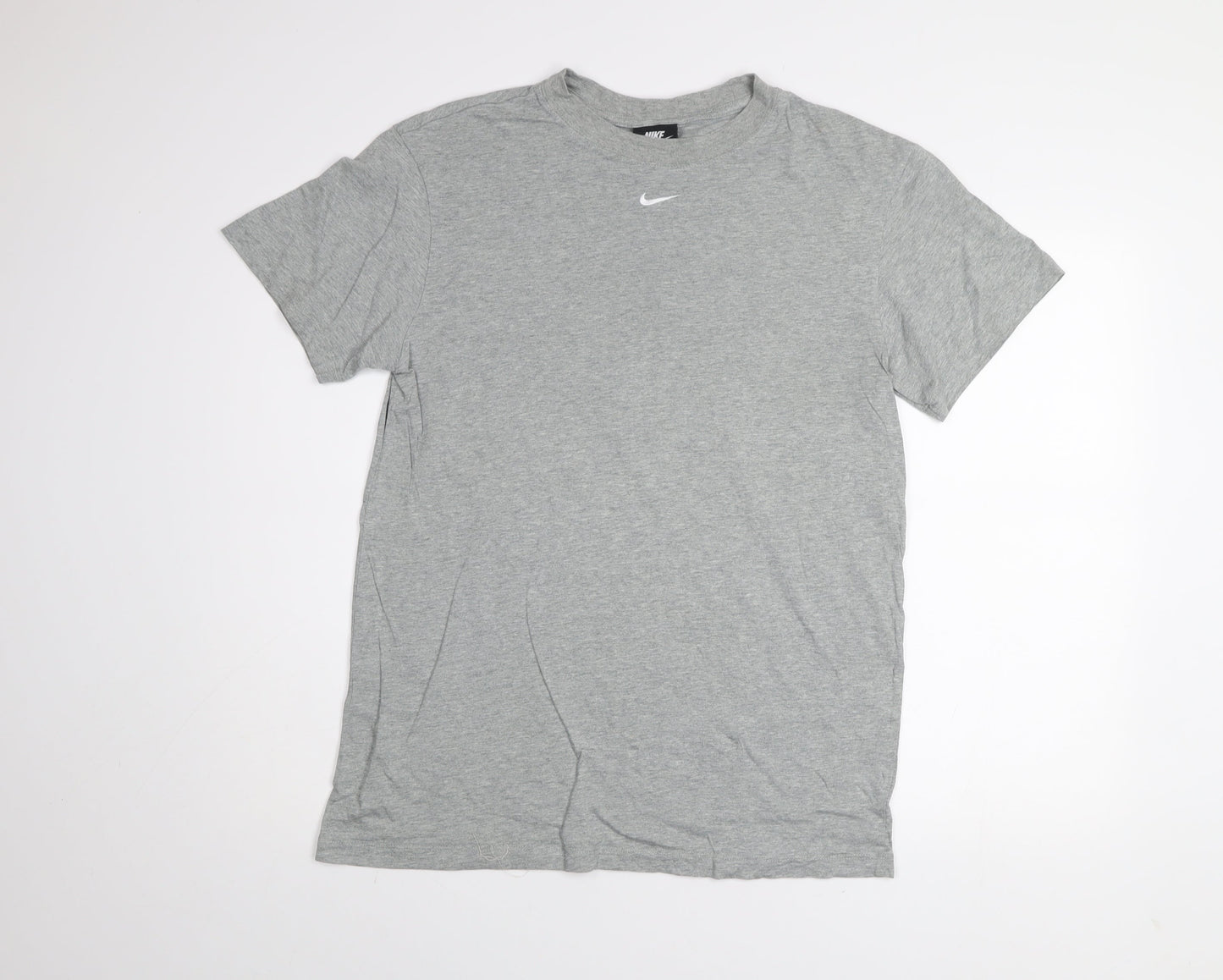 Nike Men's Grey Small Short Sleeve Crew Neck T-Shirt
