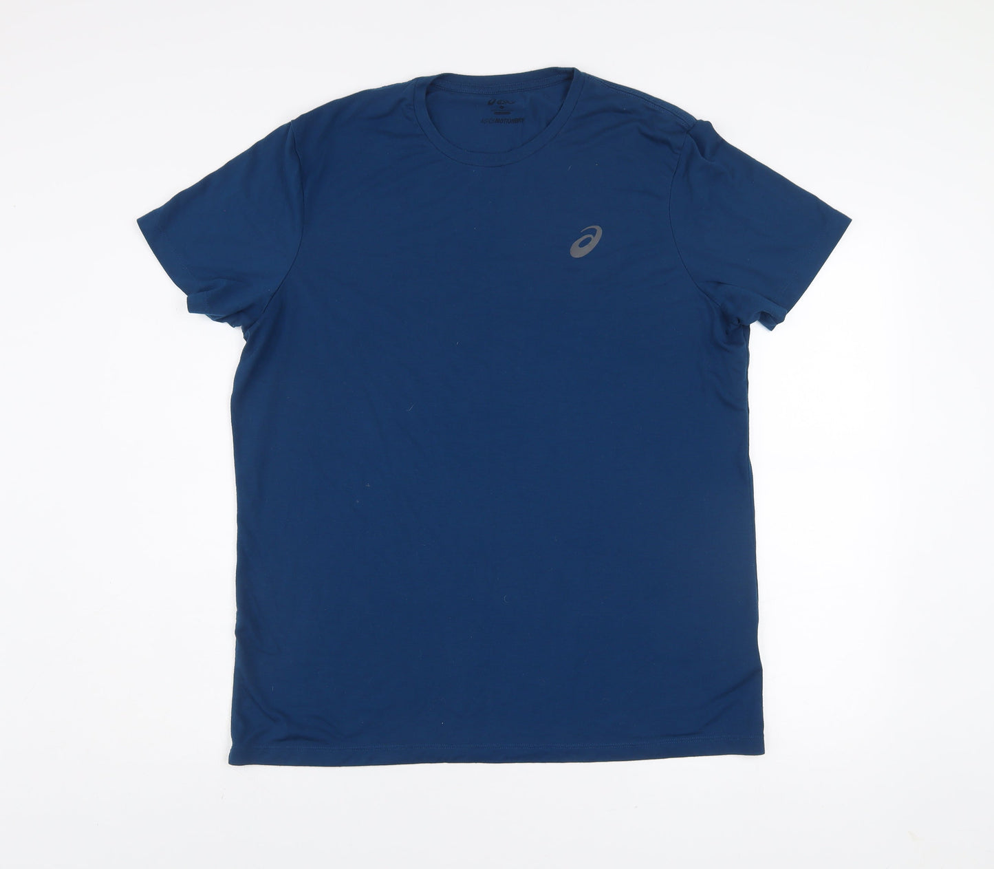 Asics Men’s Blue XL MotionDry Active T-Shirt Lightweight Gym Top