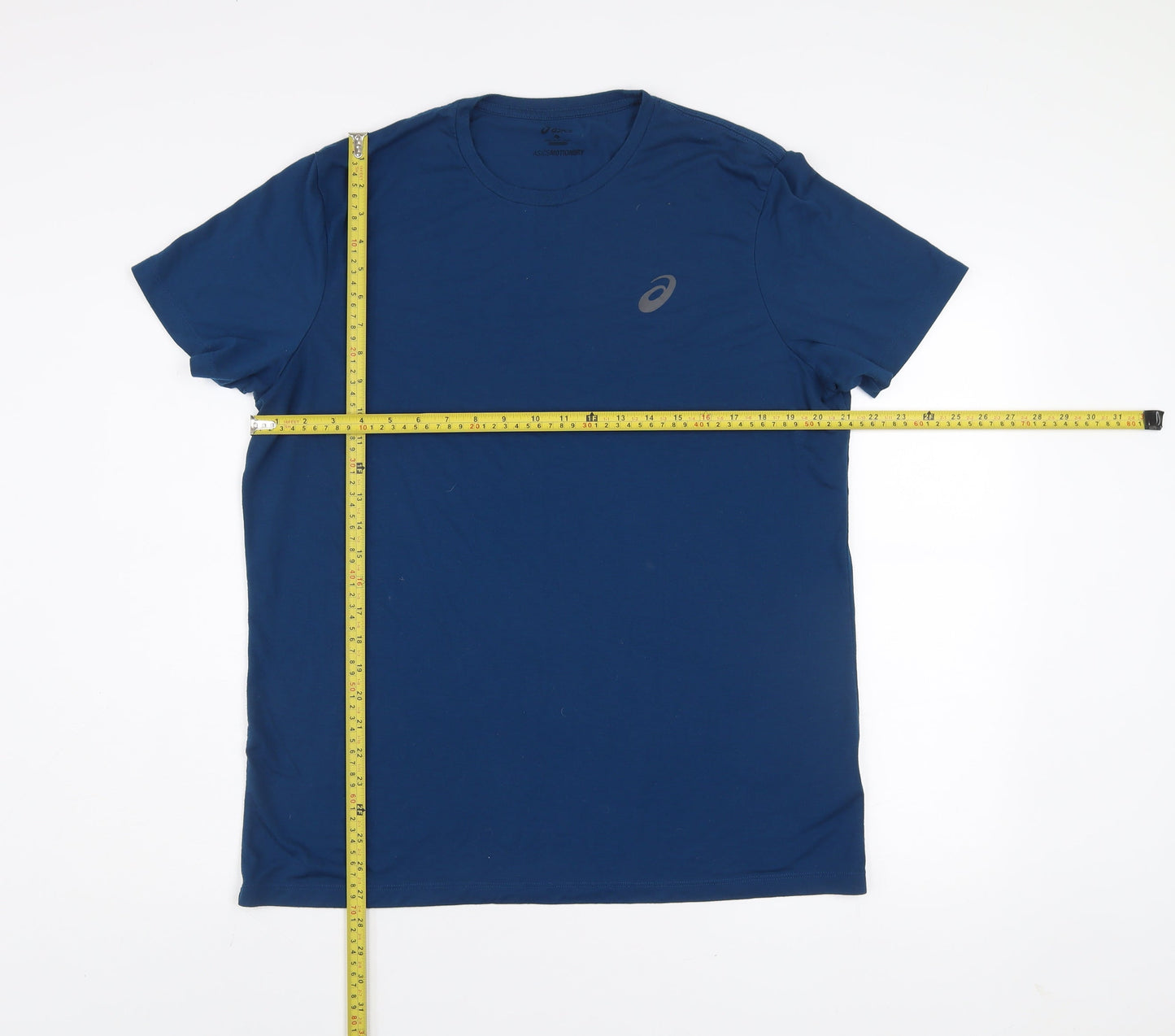 Asics Men’s Blue XL MotionDry Active T-Shirt Lightweight Gym Top