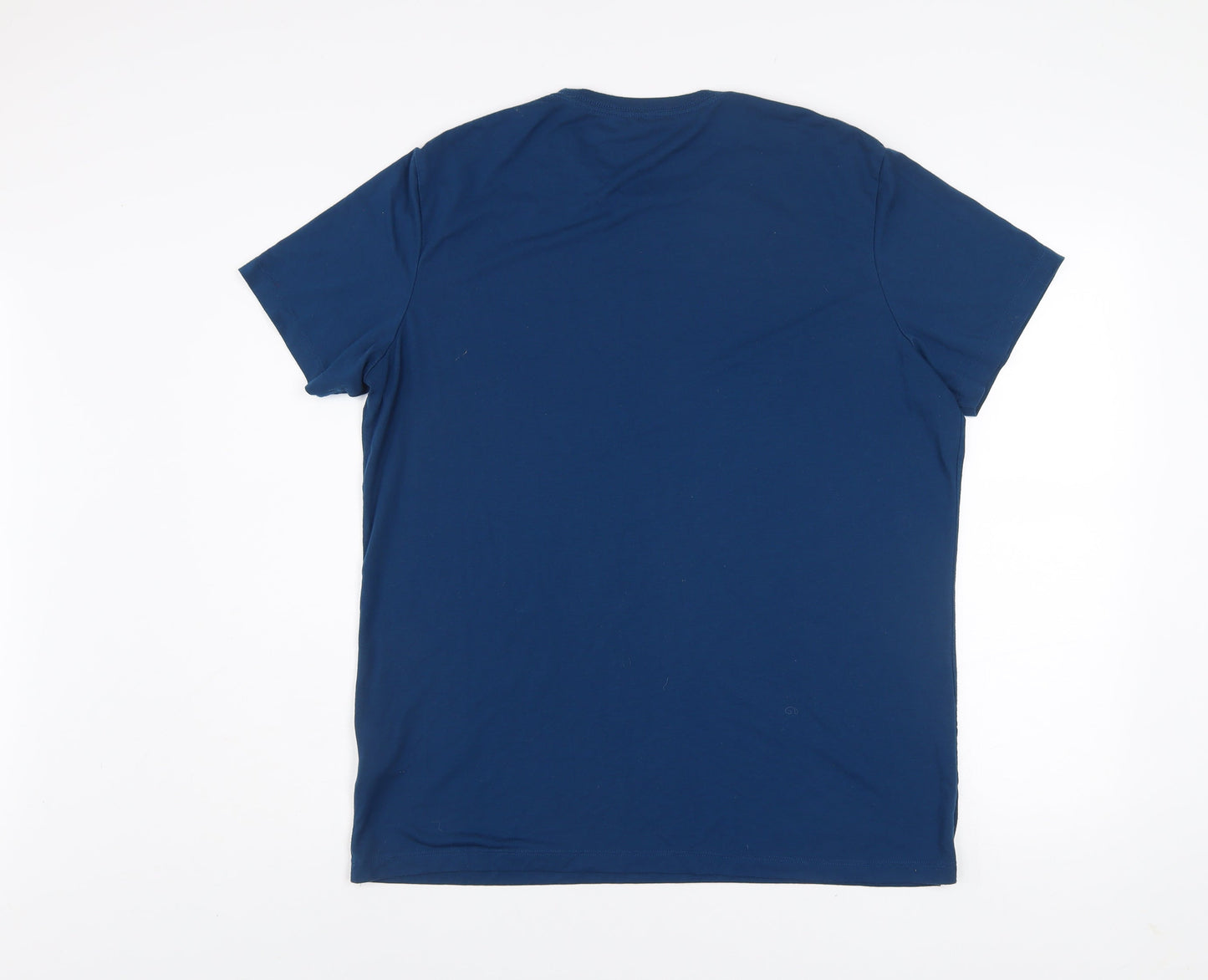 Asics Men’s Blue XL MotionDry Active T-Shirt Lightweight Gym Top