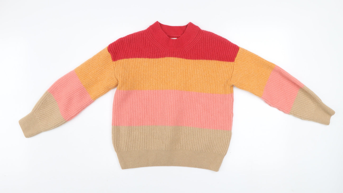 Barbour Women’s Multicoloured Wool Knit Jumper Size 8