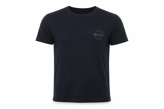 Mens UK Size S Jack Wills Black  Cotton T-Shirt